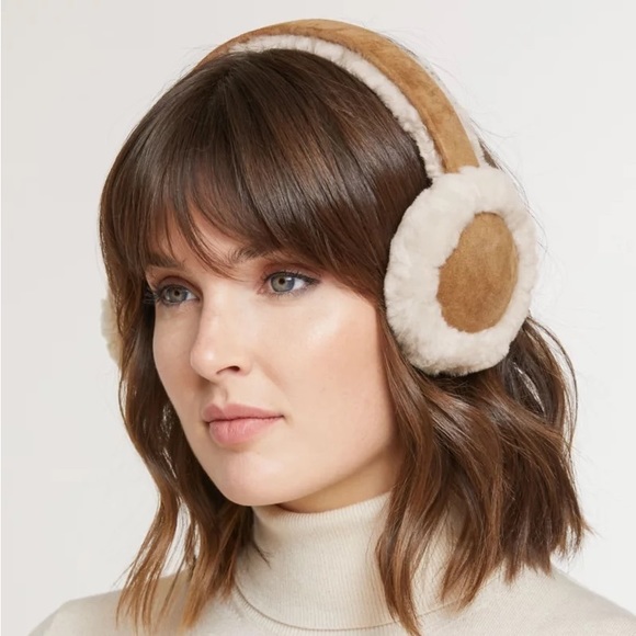 UGG Accessories Ugg Australian Shearlinglined Suede Earmuffs New With Tag And Box Poshmark